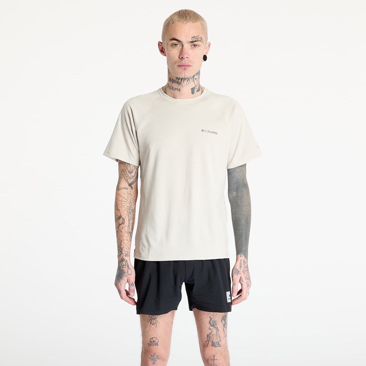 Tričko Columbia Columbia Alpine Chill™ Pro Crew Neck Short Sleeve T-Shirt Béžová | 2118631278, 0