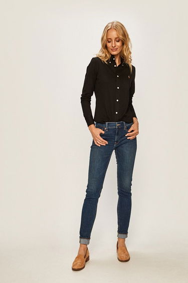 Košeľa Polo by Ralph Lauren Polo Ralph Lauren Regular Fit Classic Collar Shirt Čierna | 211664427010, 2