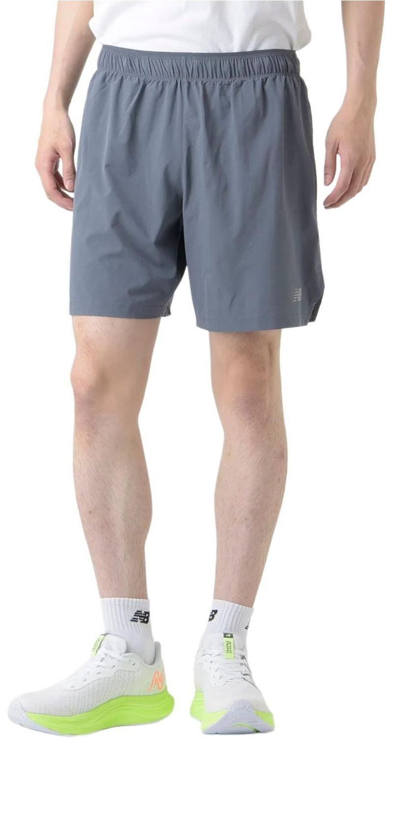 Šortky New Balance 7" RC Running Shorts Šedá | MS41283-GT, 0