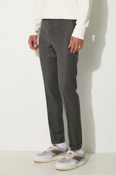 Nohavice Paul Smith Paul Smith Chinos Wool Trousers Šedá | M1R.150M.G00109, 3
