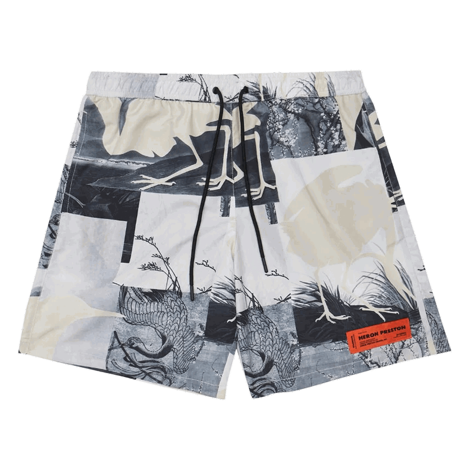Plavky HERON PRESTON Cutout Swimshorts Šedá | HMFA005S21FAB0020900, 0