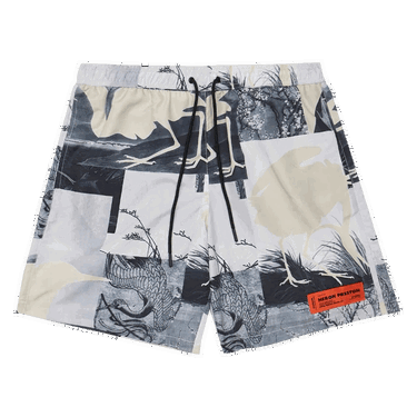 Plavky HERON PRESTON Cutout Swimshorts Šedá | HMFA005S21FAB0020900, 0