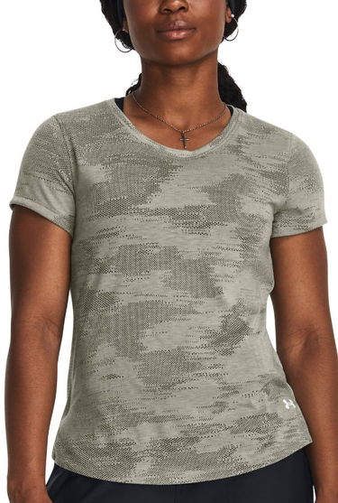 Tričko Under Armour Streaker Speed Camo SS Šedá | 1379356-504, 0