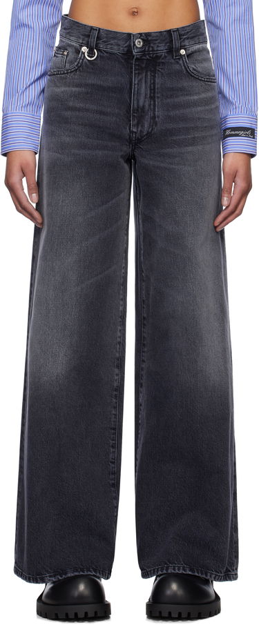 Džínsy We11done We11done Oversized Washed Jeans Čierna | WD-DP0-25-396-W-BK, 0