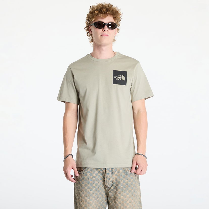 Tričko The North Face Short Sleeve Fine Tee Clay Grey Šedá | NF0A8A6M1I41