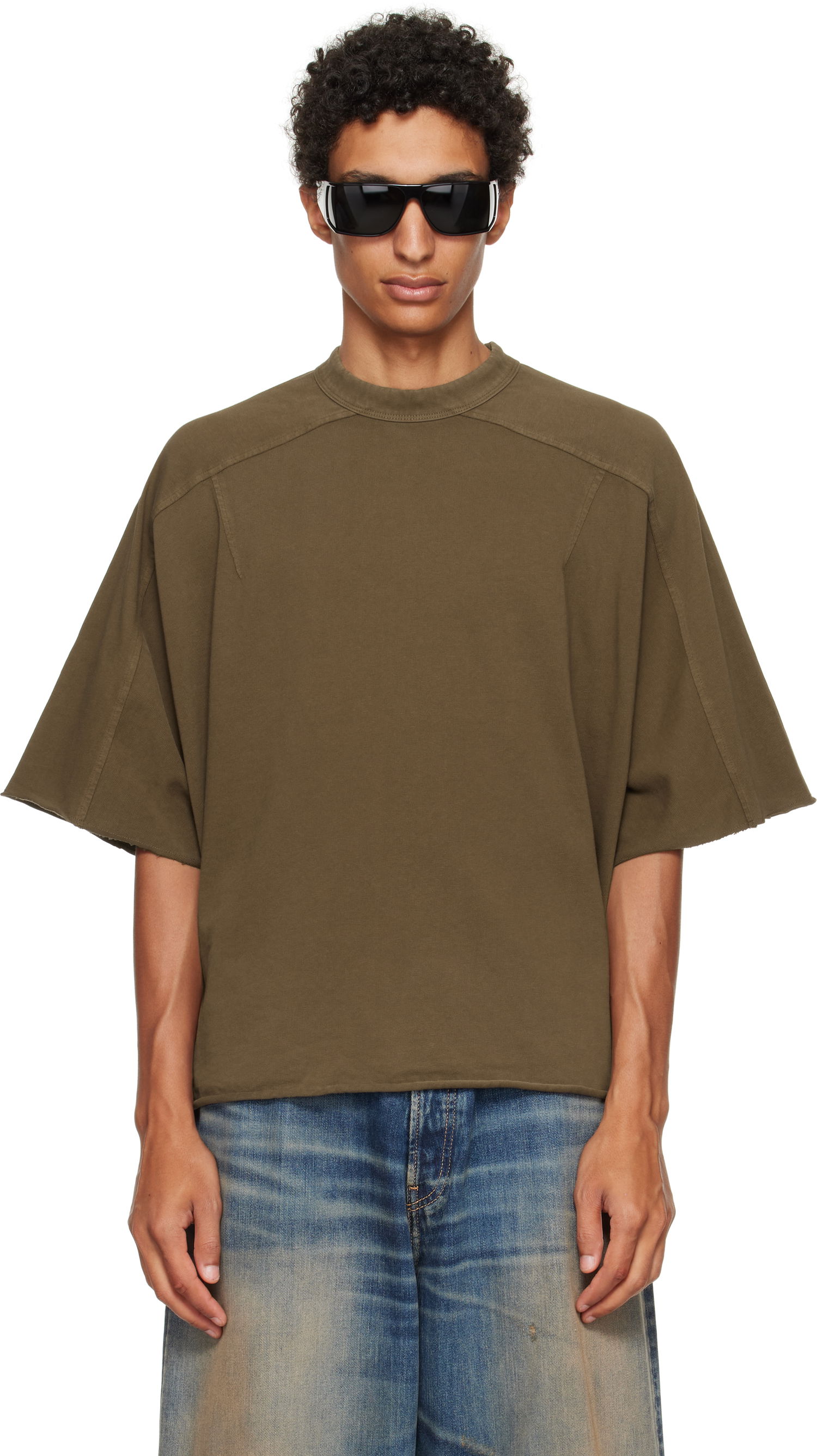 Tričko Entire Studios Entire Studios Heavy Dart T-Shirt Zelené | ES2487BT, 0