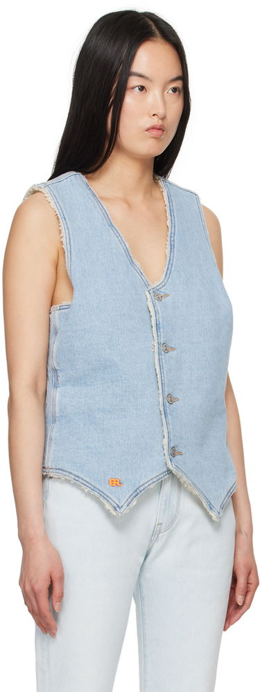 Vesta ERL Denim Vest Modrá | ERL08J201, 4