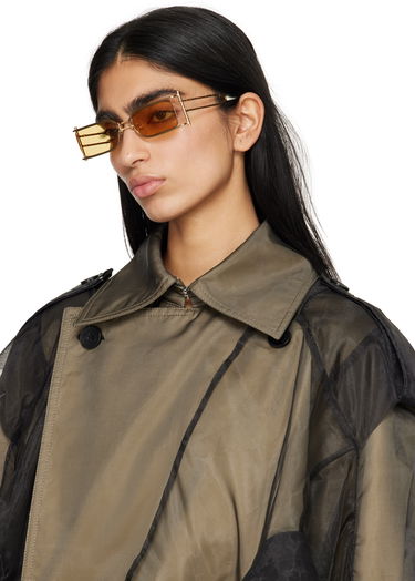 Slnečné okuliare Feng Chen Wang Feng Chen Wang Bamboo Sunglasses Metalická | SSE-WS01-BRG, 3