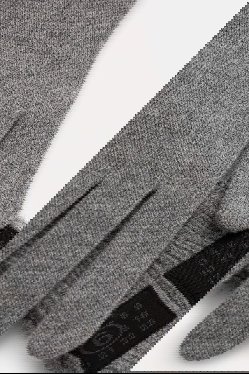 Rukavice Maison Margiela Wool-blend gloves Šedá | S62TS0078.M13198.854, 1