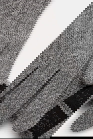 Rukavice Maison Margiela Wool-blend gloves Šedá | S62TS0078.M13198.854, 1
