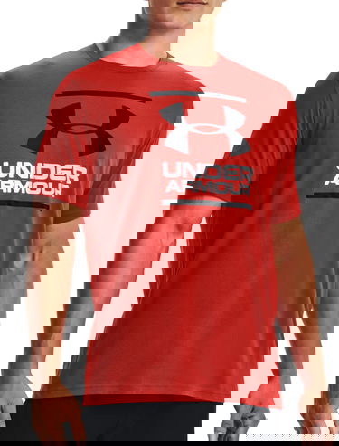 Tričko Under Armour Foundation Graphic Logo Short Sleeve T-Shirt Červená | 1326849-839, 0