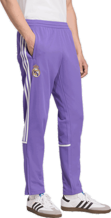 Tepláky adidas Originals Originals Real Madrid Lfstlr Track Pants Fialová | kc7787, 4