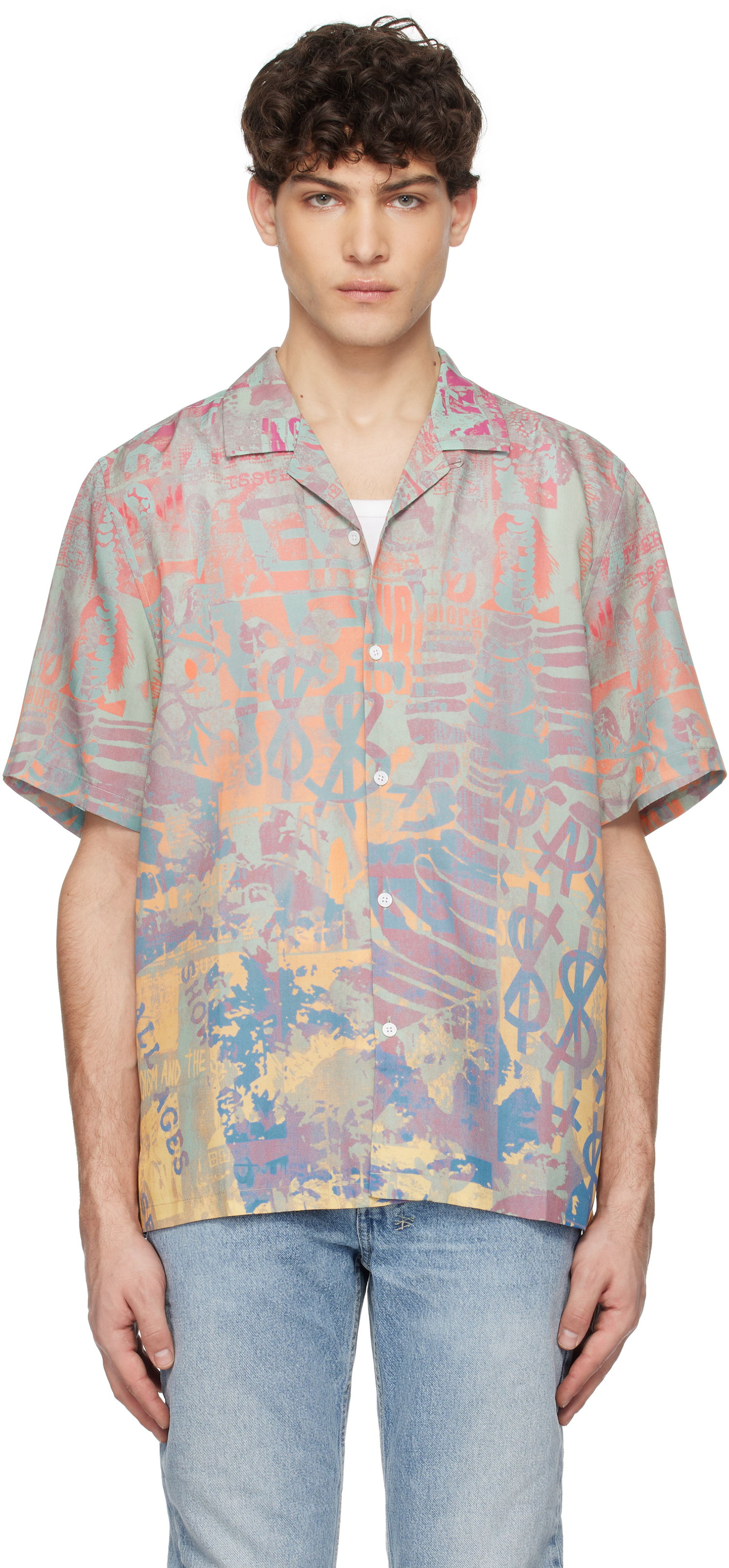 Košeľa Ksubi Ksubi Ikon Mania Resort Shirt Rôznofarebný | MPS25SH014, 0