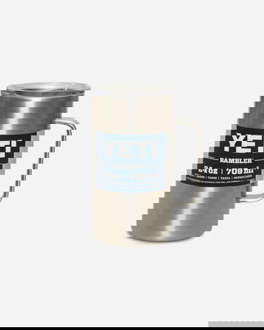 Fľaše YETI Rambler Stainless Steel Mug 24 oz with MagSlider Lid Metalická | 70000000899 SS, 2