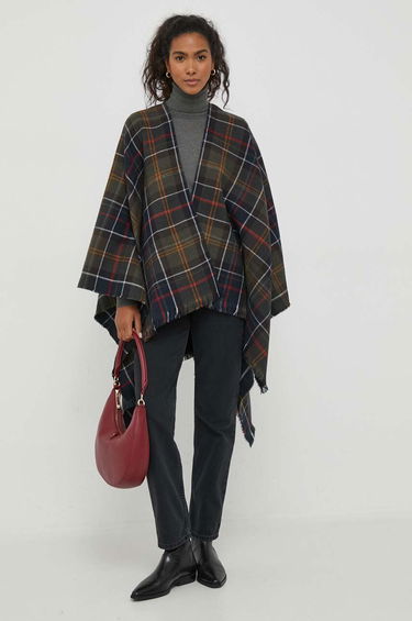 Šál Barbour Scarf Green Zelené | LSC0423, 1