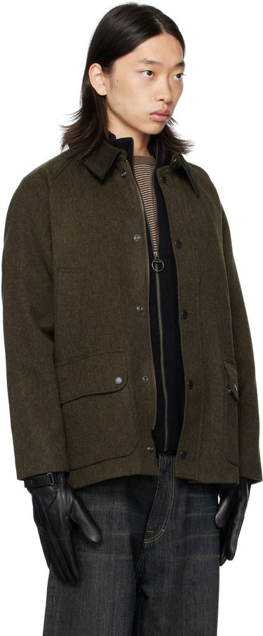 Bunda Barbour Barbour Modified Bedale Wool Jacket Zelené | MWO0299OL71, 1