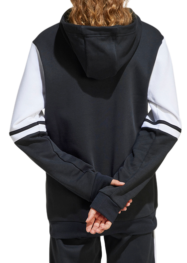 Mikina adidas Originals SQ25 SW HOOD Hoodie Navy | je2768, 2