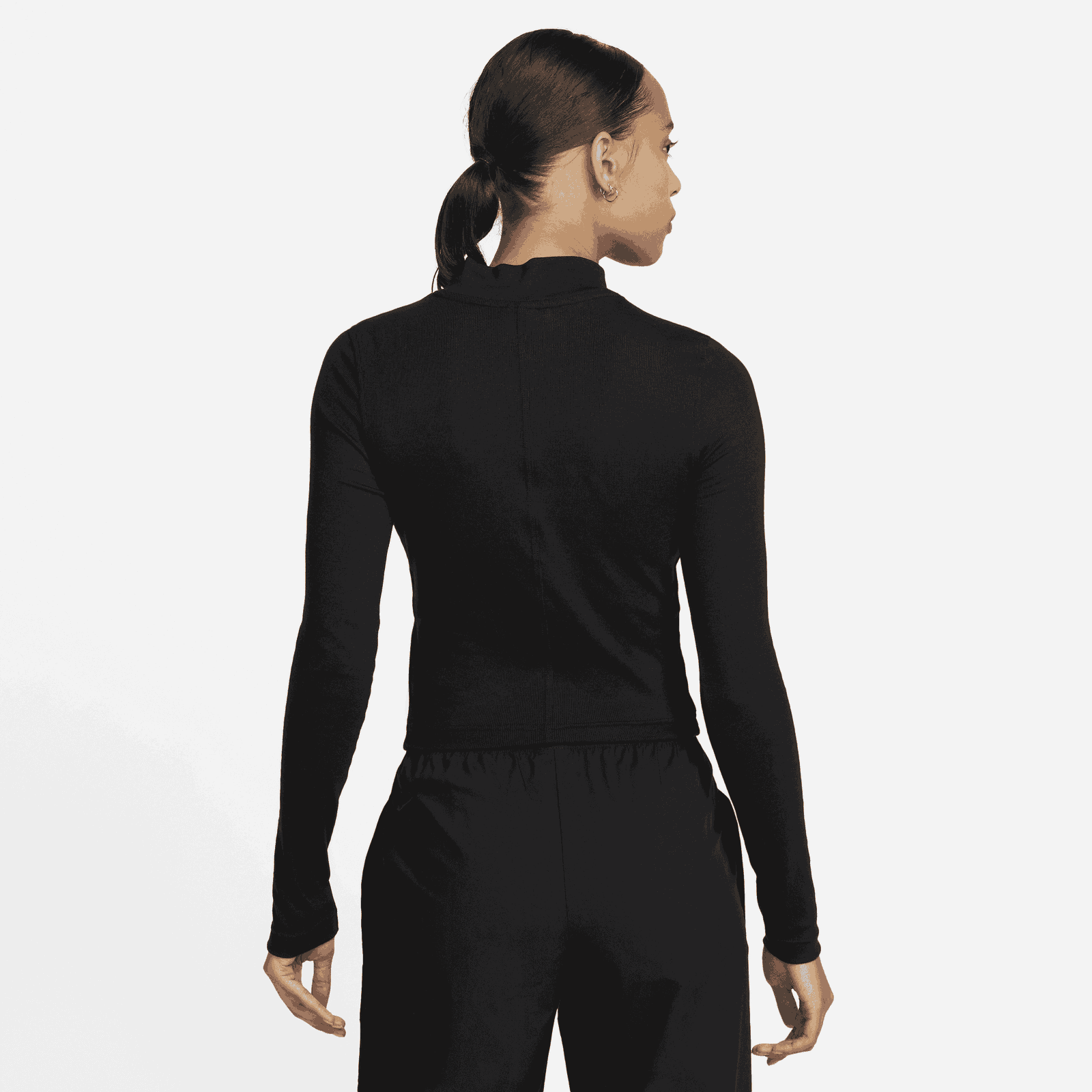 Sportswear Essential Mock Neck Long Sleeve Top