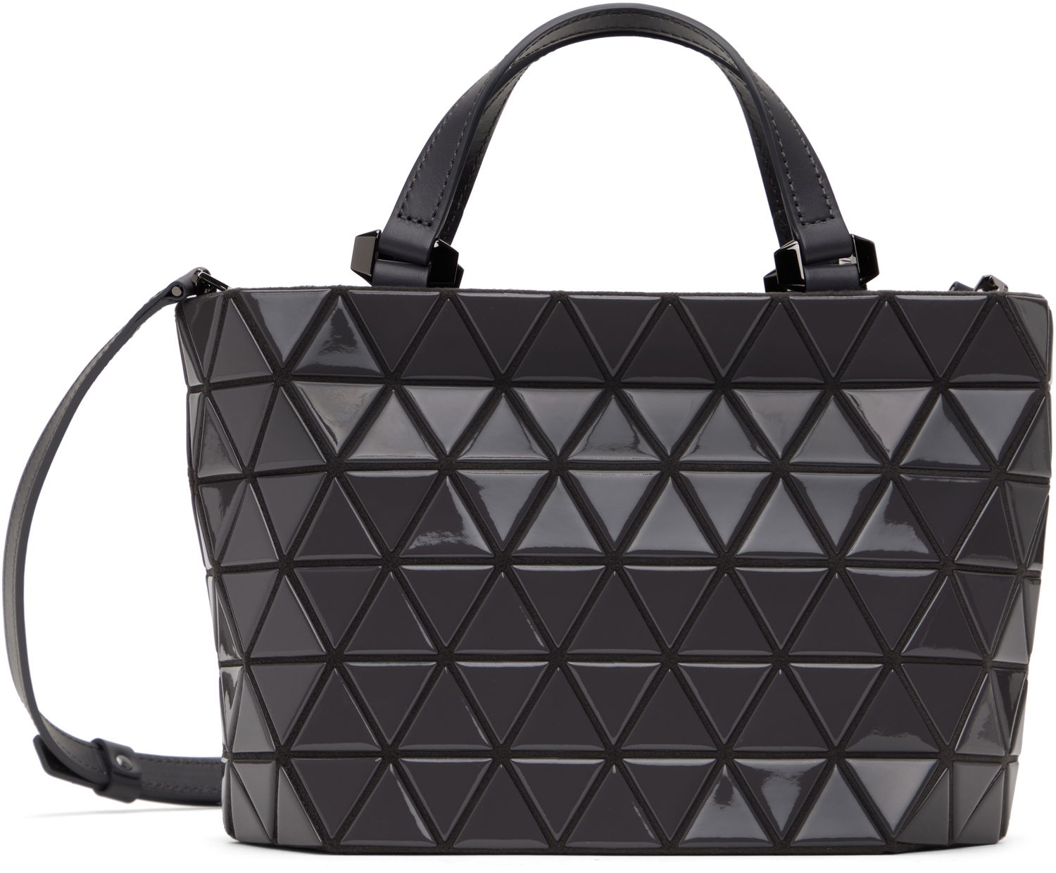 Tote bag BAO BAO ISSEY MIYAKE BAO BAO ISSEY MIYAKE Crystal Gloss Tote Bag Šedá | BB56AG303, 0
