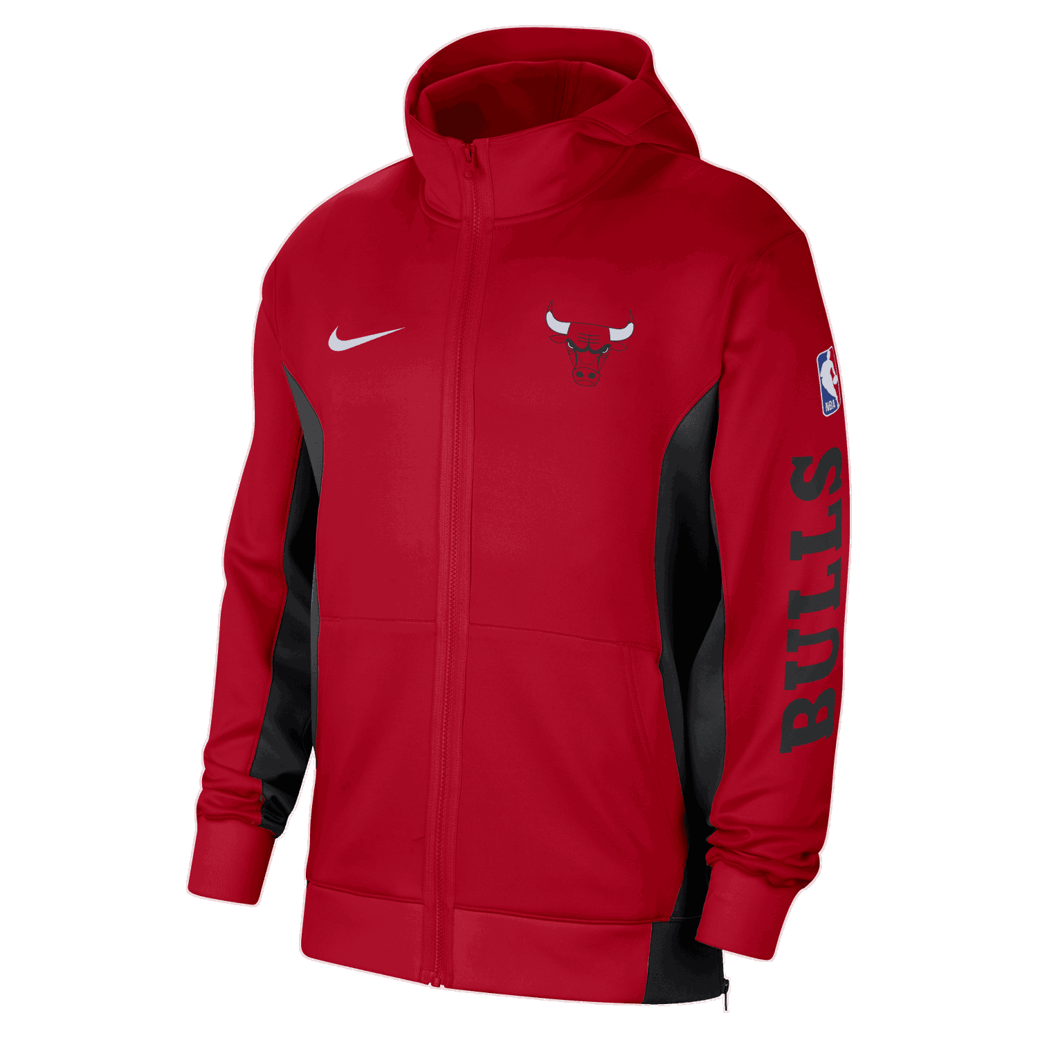 Mikina Nike Dri-FIT NBA Chicago Bulls Showtime Hoodie Červená | FB3402-657, 0