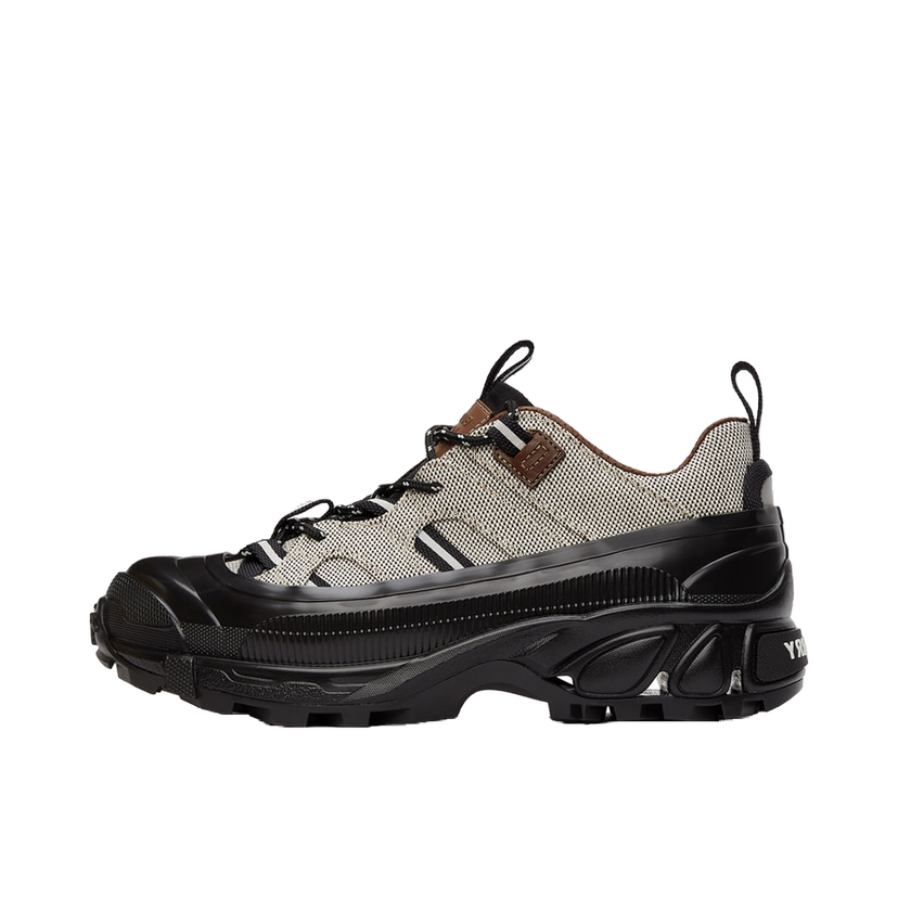 Tenisky a topánky Burberry Canvas Arthur Sneakers 'Black & White' Čierna | 8038735
