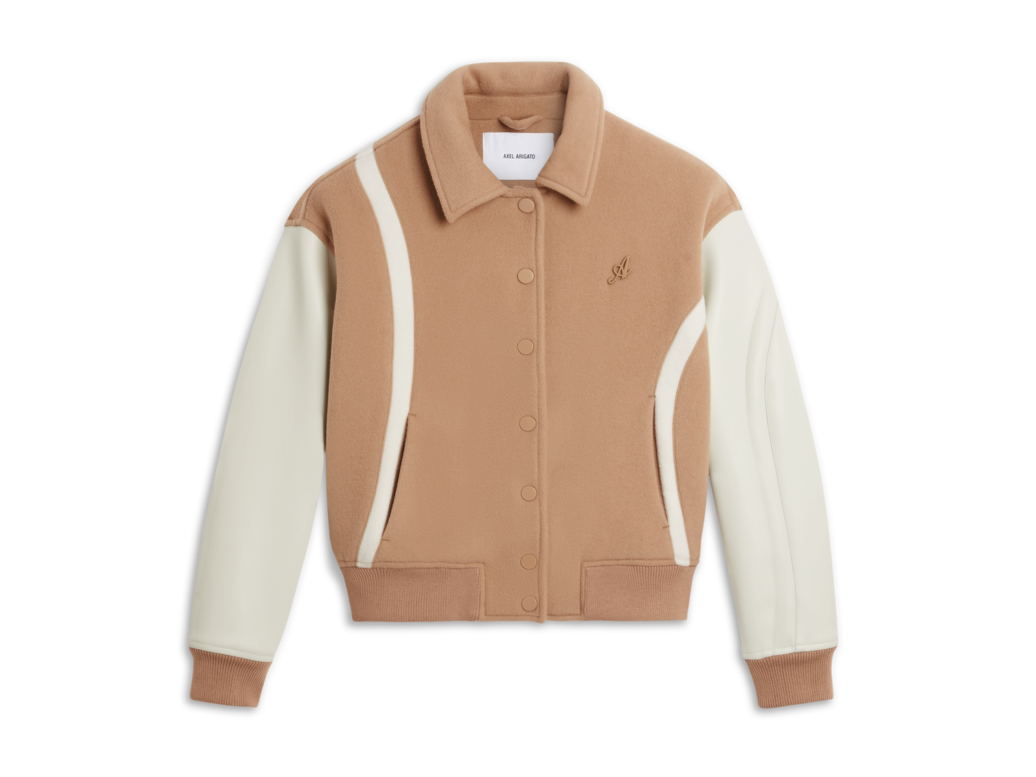 Bunda AXEL ARIGATO Bay Varsity Jacket Hnedá | A2116002, 1