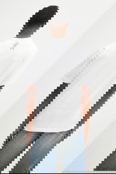 Tričko BILLIONAIRE BOYS CLUB Printed Short Sleeve Diamond Script Logo T-Shirt Biela | B25162, 2