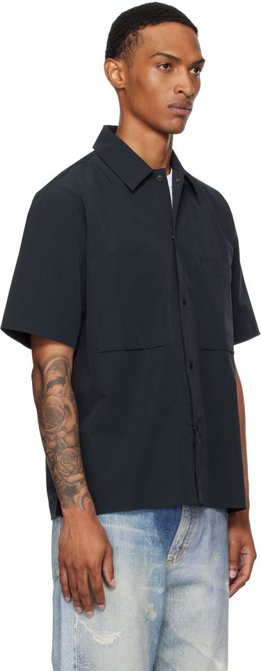 Košeľa NORSE PROJECTS Norse Projects Hermann Travel Light Short Sleeve Shirt Zelené | N40-0824, 4