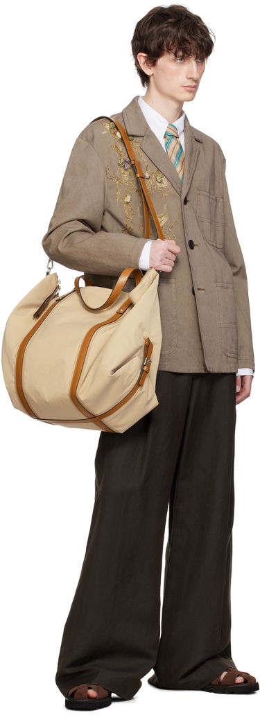 Cestovná taška Paul Smith Paul Smith Holdall Duffle Bag Béžová | M1A-8062-PTAILO, 3