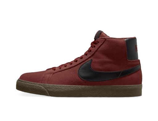 Skateboarding Nike SB Zoom Blazer Mid Hnedá | 864349-204