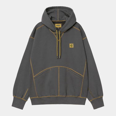 Mikina Carhartt WIP Nicholas Daley Contrast Stitch Stone Washed Hoodie Šedá | I035064_5, 0