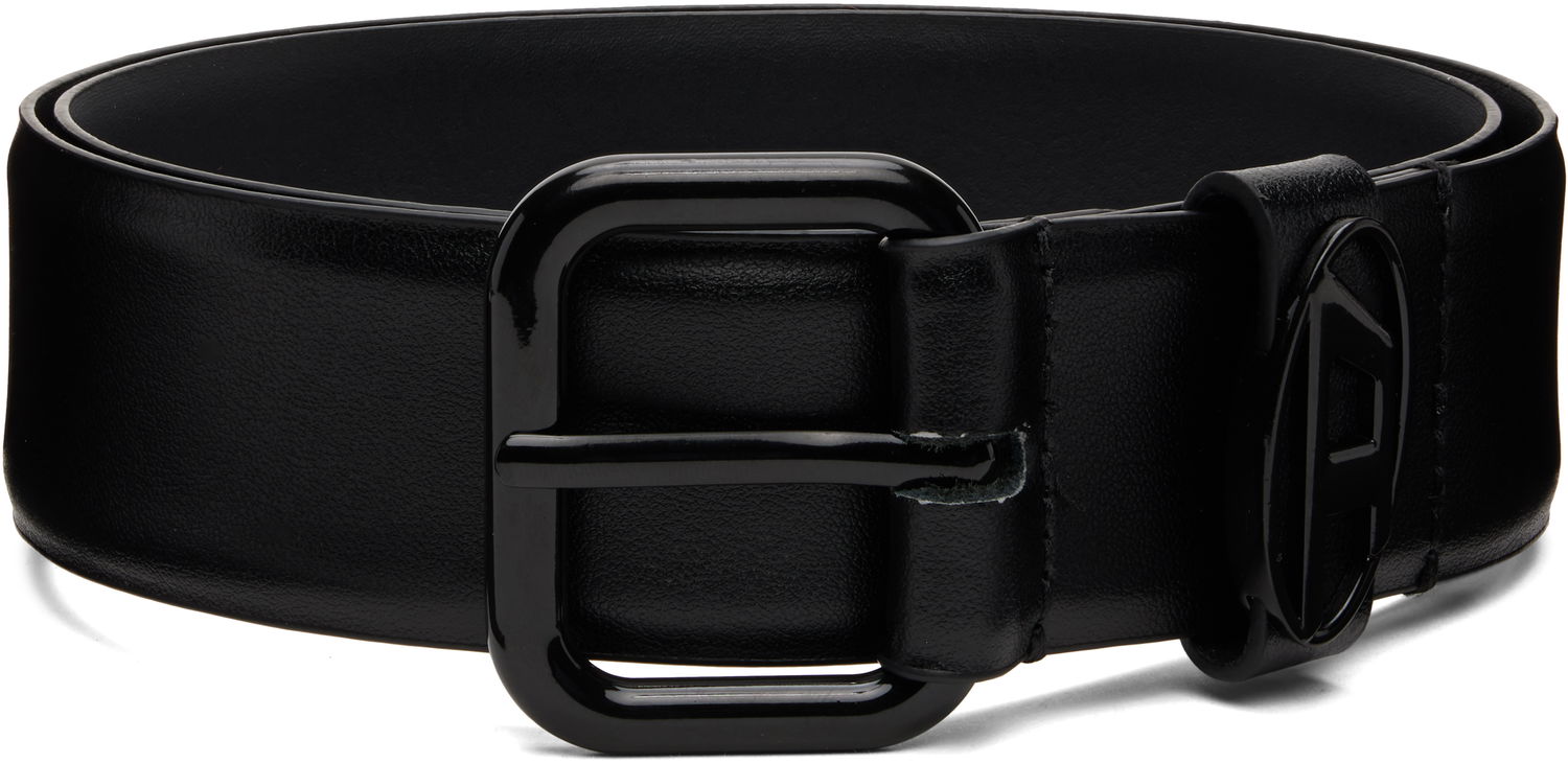 Opasok Diesel Oval D Loop Belt Čierna | X10127-P6364-H8206, 0