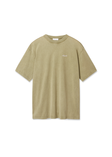 Tričko AXEL ARIGATO Honor Washed T-Shirt Zelené | A2681012, 0