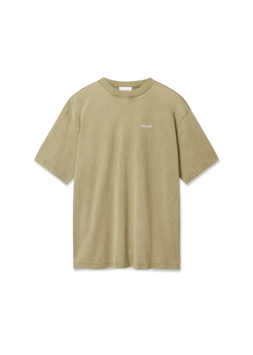 Tričko AXEL ARIGATO Honor Washed T-Shirt Zelené | A2681012