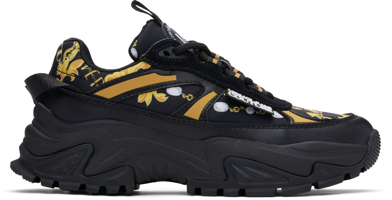 Tenisky a topánky Versace Versace Jeans Couture Hiker Low Top Čierna | E77VA3SVG_EZP321, 0