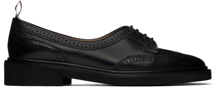 Košeľa Thom Browne Thom Browne Low Throat Wingtip Derbys Čierna | FFC005C-L0043