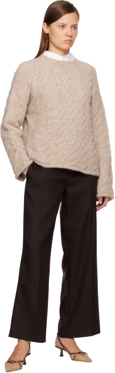 Tenisky a topánky Jimmy Choo Amita 45 Mesh Slingback Heels Béžová | AMITA 45, 4