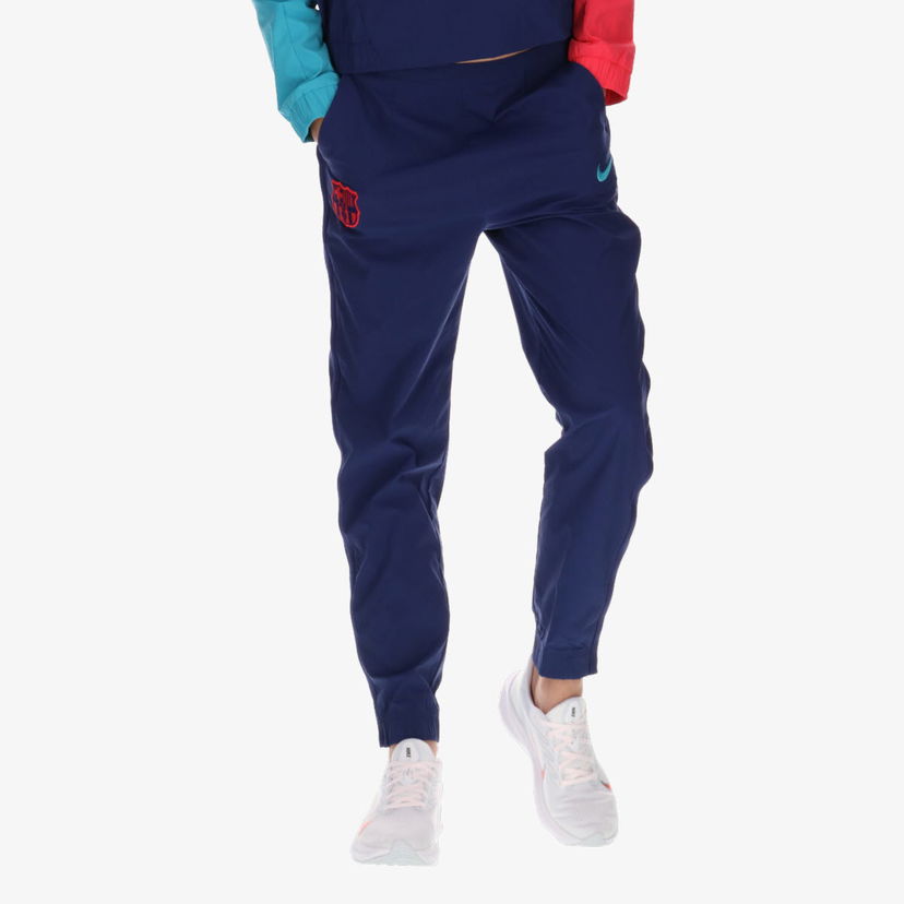 Nohavice Nike FC Barcelona WPZ Pants Modrá | CZ7327-492