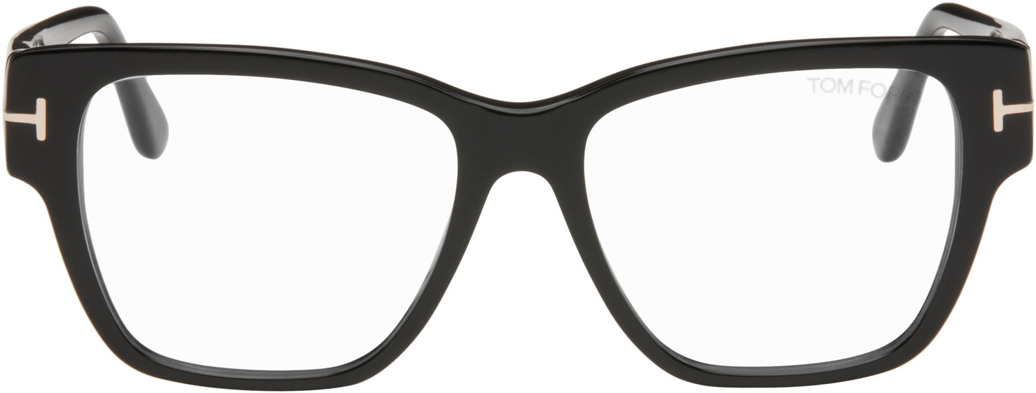 Slnečné okuliare Tom Ford Tom Ford Blue Block Square Glasses Čierna | FT5745-B_54001, 0