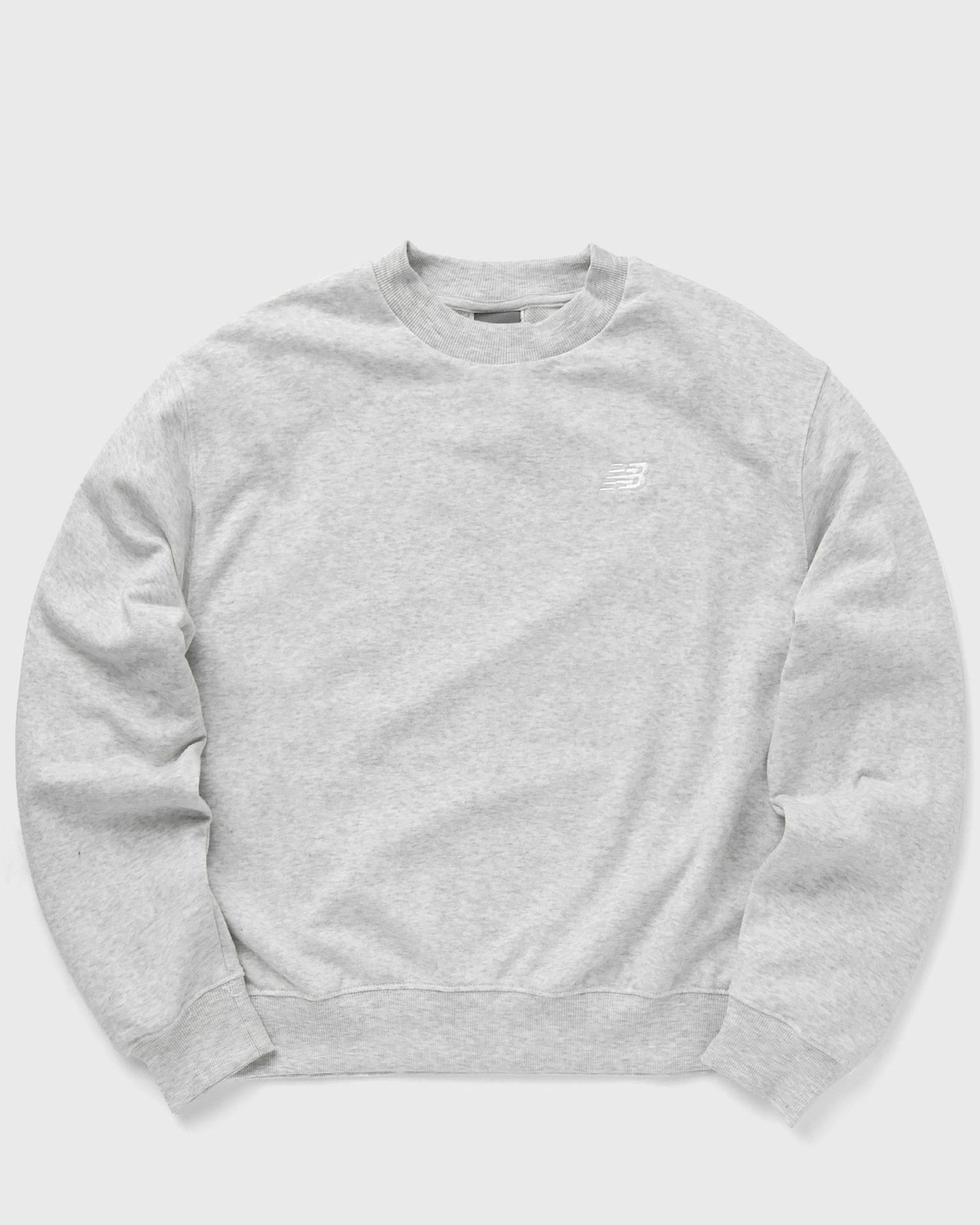 Mikina New Balance Sport Essentials French Terry Small Logo Crew Šedá | WT41508-AHH, 0
