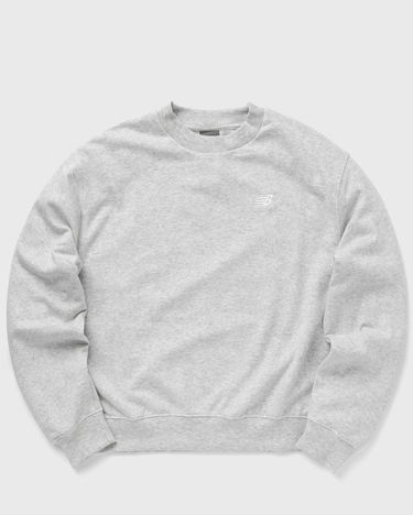 Mikina New Balance Sport Essentials French Terry Small Logo Crew Šedá | WT41508-AHH, 0