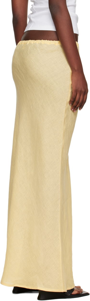 Sukňa Baserange Baserange Dydine Maxi Skirt Žltá | SSDY-FL-AU25, 2