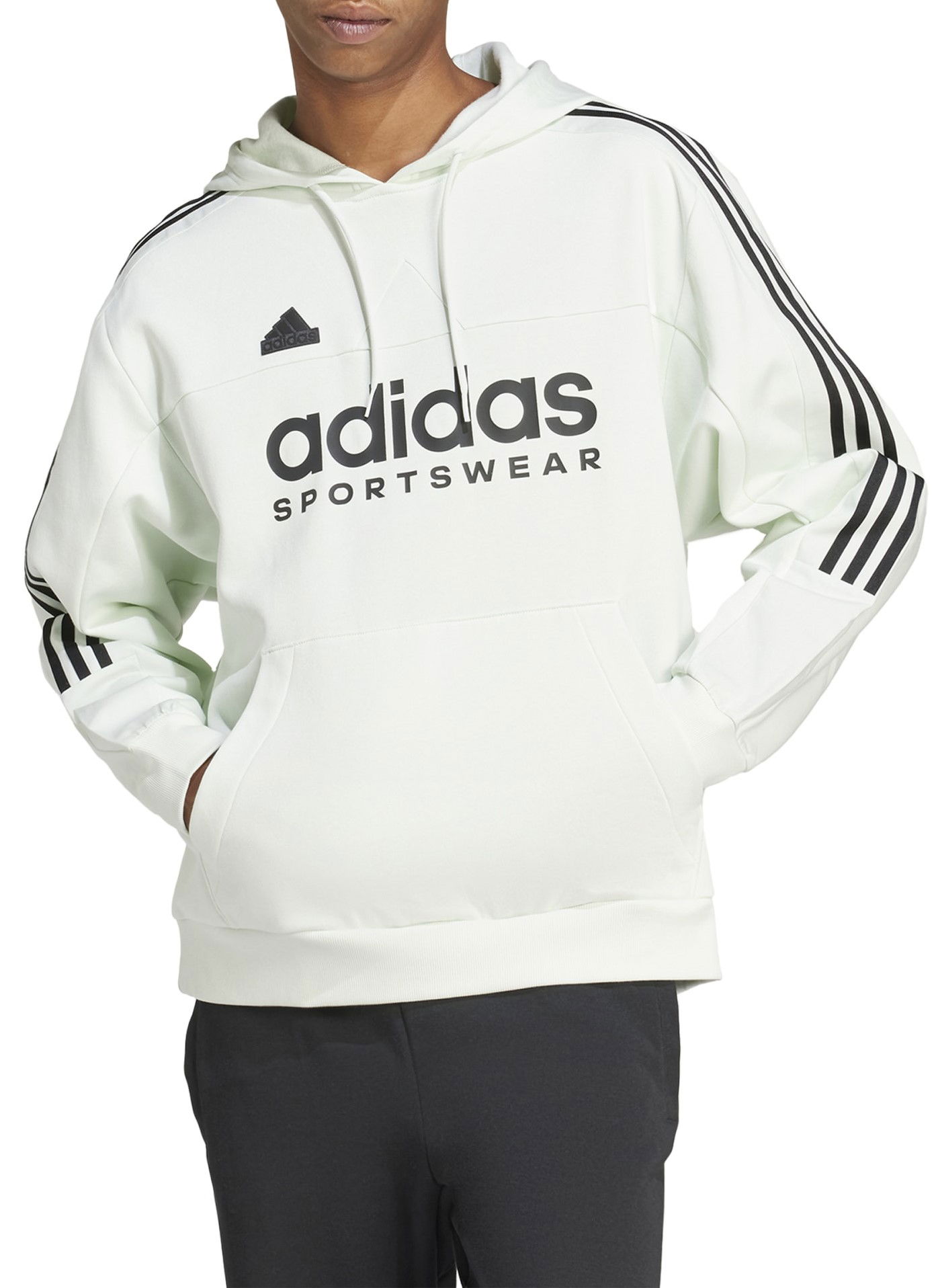 Mikina adidas Performance adidas Sportswear M TIRO HOODIE Biela | ip3790, 0