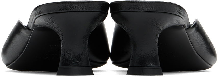 Tenisky a topánky BY FAR Wendy Black Leather Mules Čierna | MWFHO128LL002BK001PL, 1