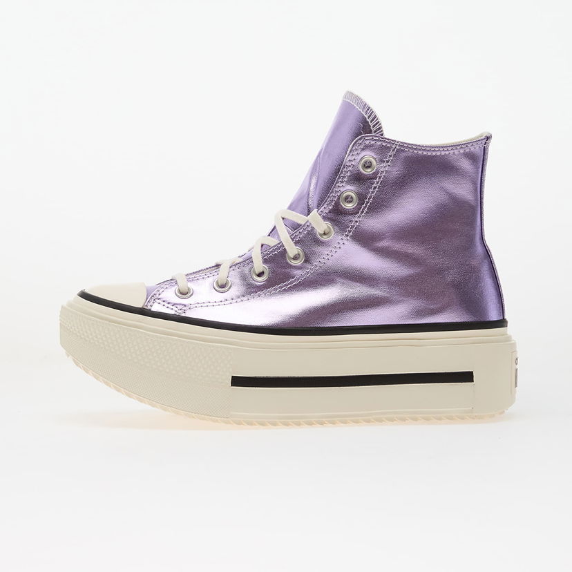 Tenisky a topánky Converse Chuck Taylor All Star Lift Double Stack Fialová | A15163C