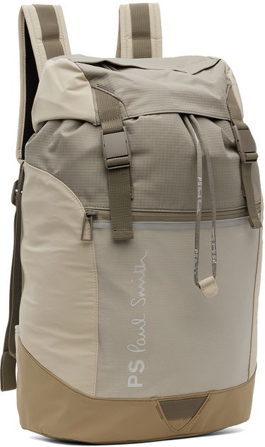 Batoh Paul Smith PS Paul Smith Paneled Backpack Béžová | M2A-7548-MARCHI-63-0, 1
