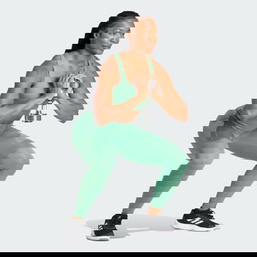 Legíny adidas Performance Optime Power 7/8 Leggings Zelené | IT6747, 3