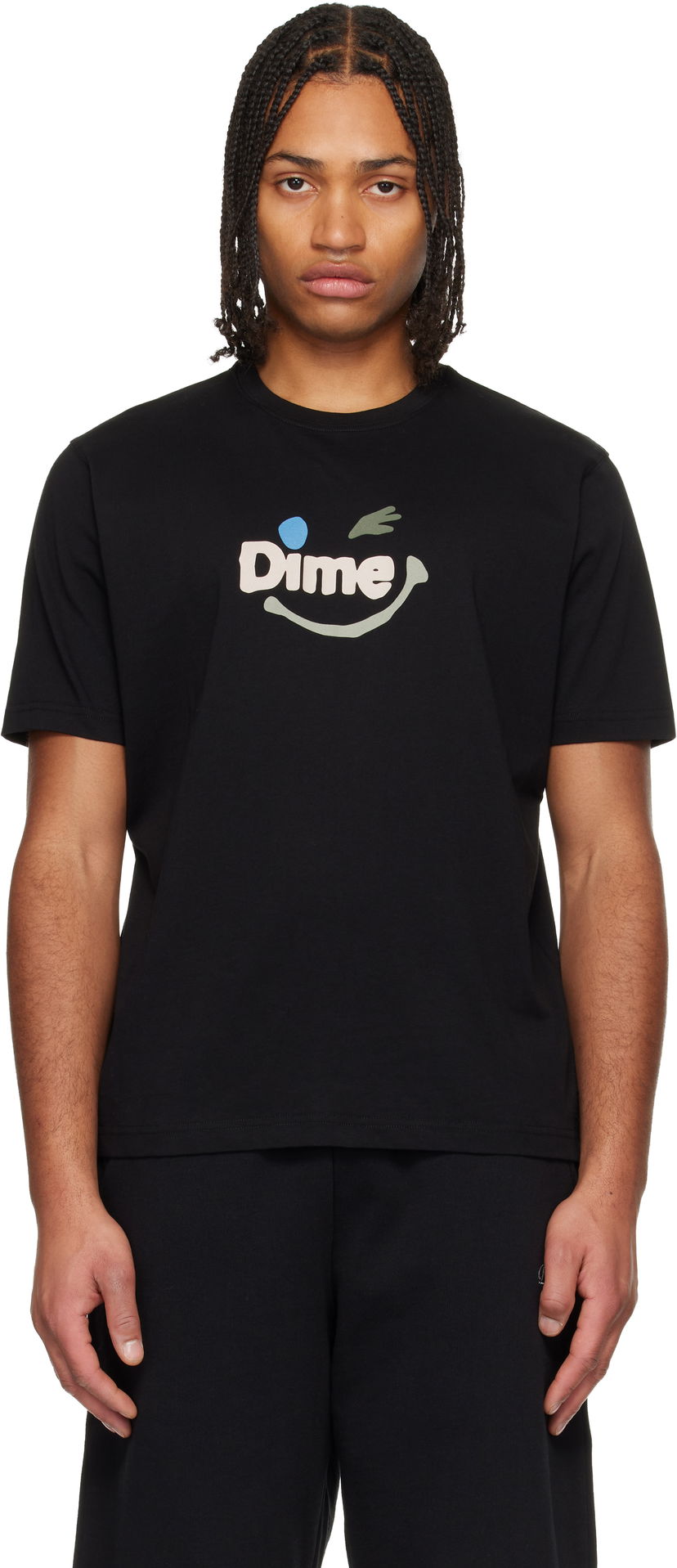 Tričko Dime Winky T-shirt Čierna | DIMEHO2567BLK
