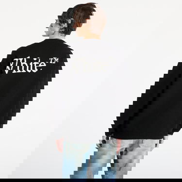 Sveter Off-White Bookish Shared Knit Crewneck Čierna | OMHE20QF25KNI001100B, 3