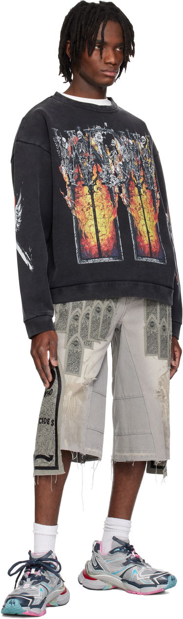Šortky Who Decides War Who Decides War Patch Arched Carpenter Shorts Šedá | 1120910021SS25, 3